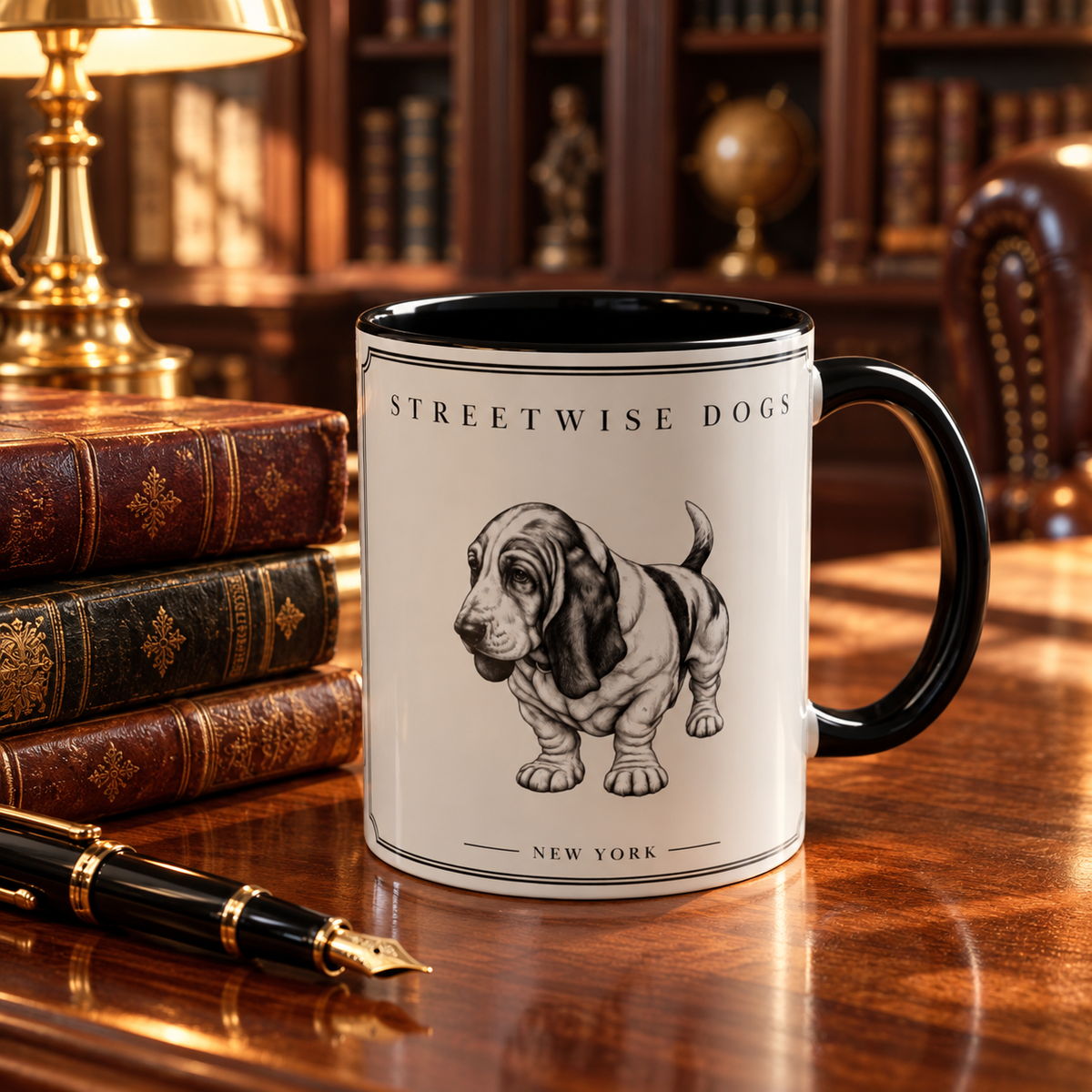 Basset Hound: Classic Accent Mug