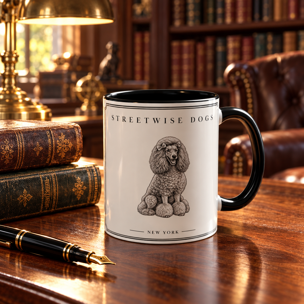 Poodle: Classic Accent Mug