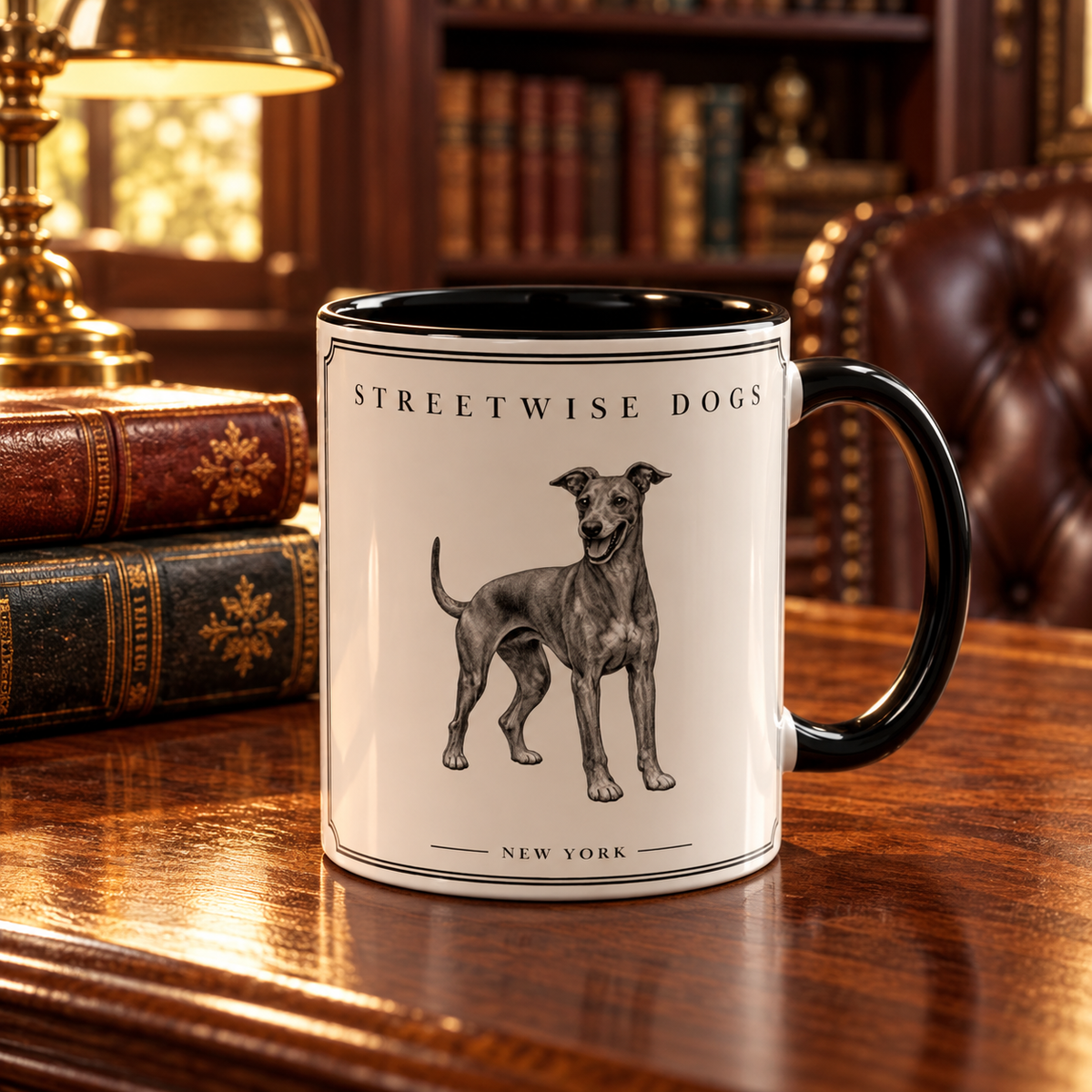 Greyhound: Classic Accent Mug
