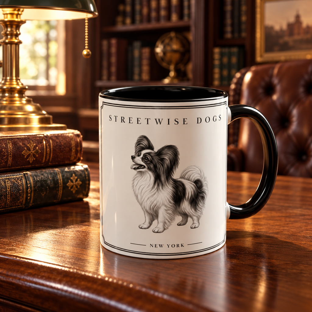 Papillon: Classic Accent Mug