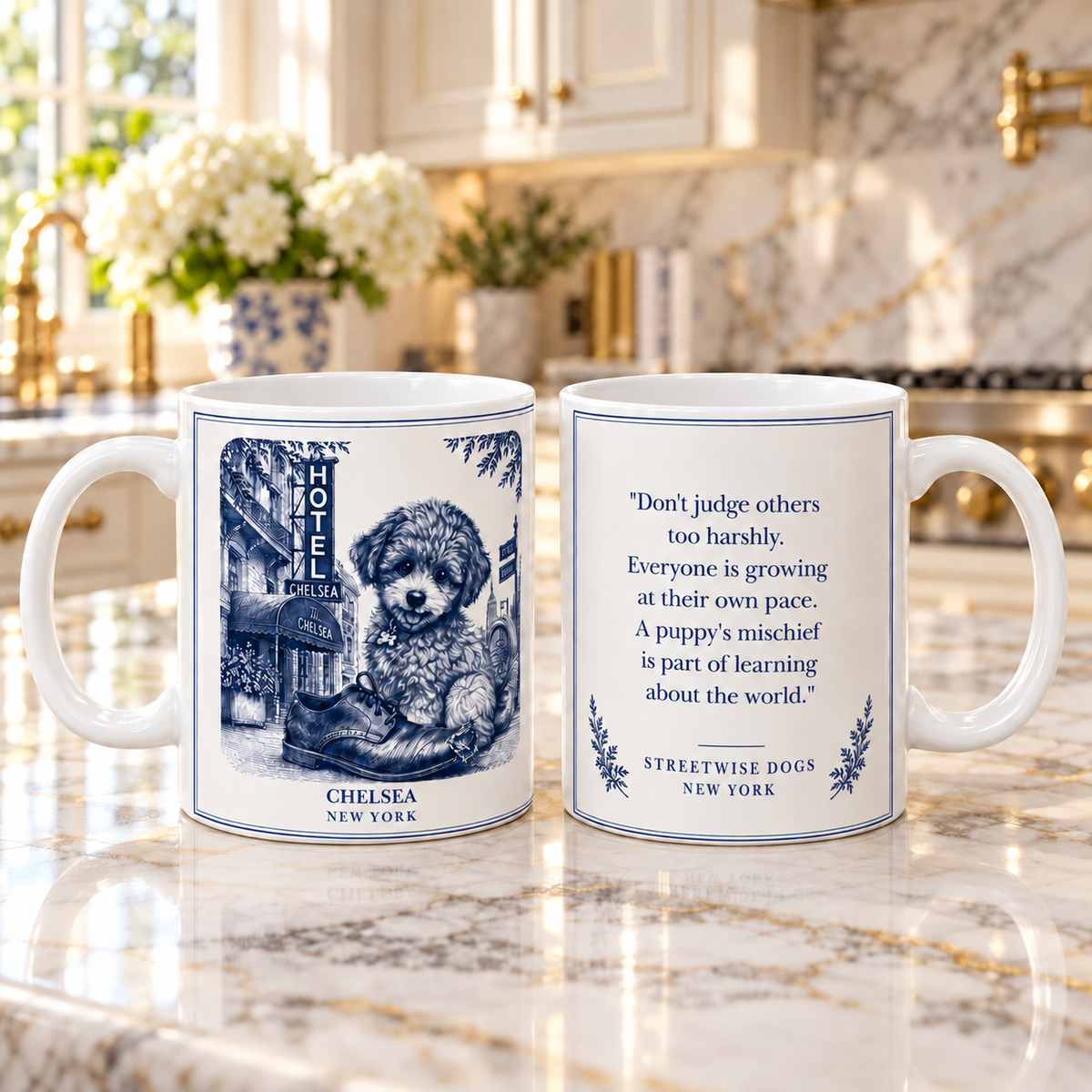 Chelsea New York, Cavapoo: Whimsical Inspirational Mug