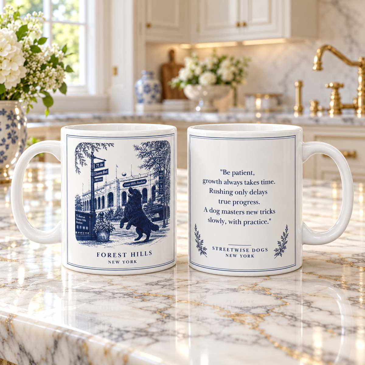 Forest Hills New York, Newfoundland: Whimsical Wisdom Mug