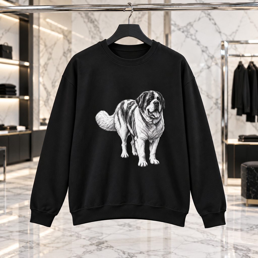 Saint Bernhard, Unisex Extra Comfortable Crewneck Sweatshirt