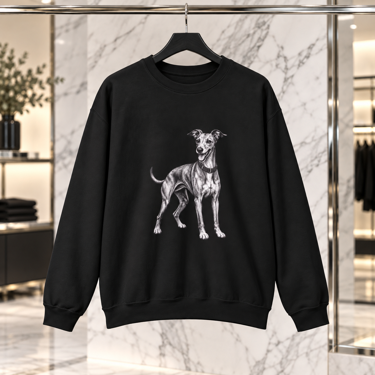 Greyhound, Unisex Extra Comfortable Crewneck Sweatshirt
