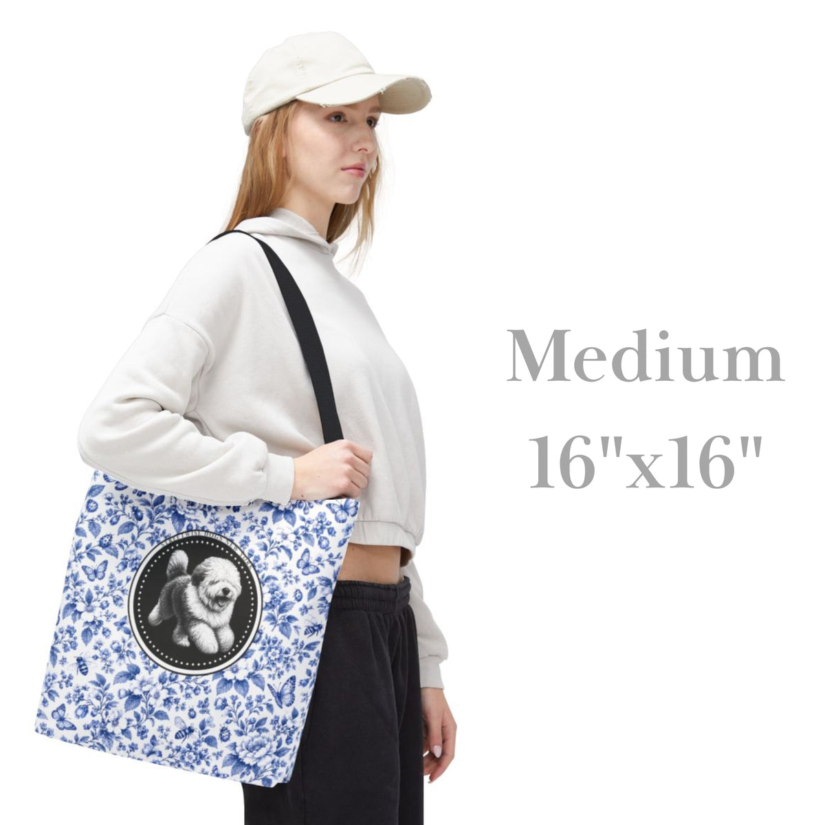 Old English Sheepdog, Durable Tote Bag