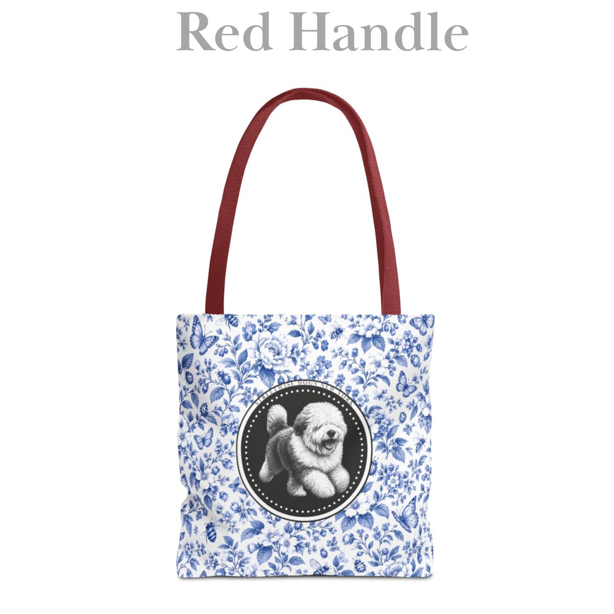 Old English Sheepdog, Durable Tote Bag
