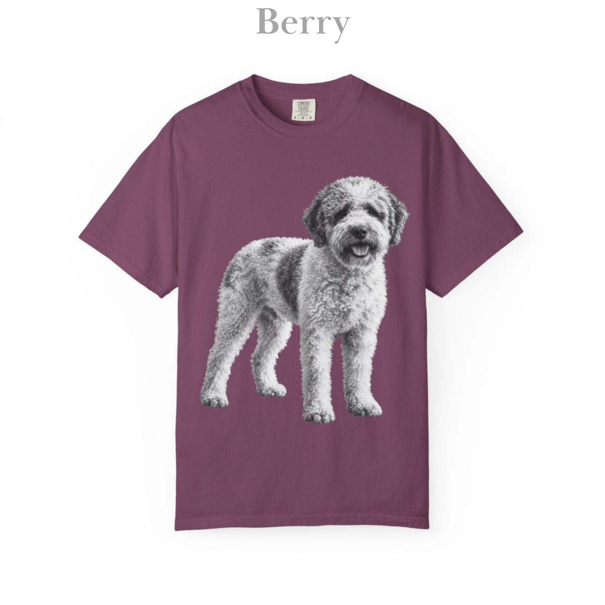 Lagotto Romagnolo , Illustrated Unisex T-Shirt | Exceptional Comfort
