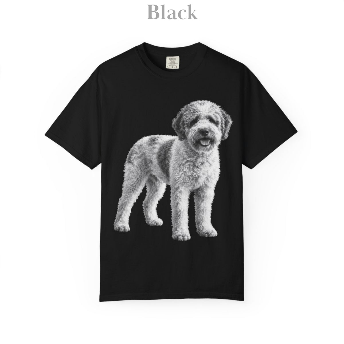 Lagotto Romagnolo , Illustrated Unisex T-Shirt | Exceptional Comfort