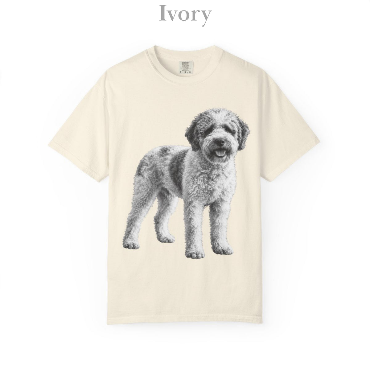 Lagotto Romagnolo , Illustrated Unisex T-Shirt | Exceptional Comfort