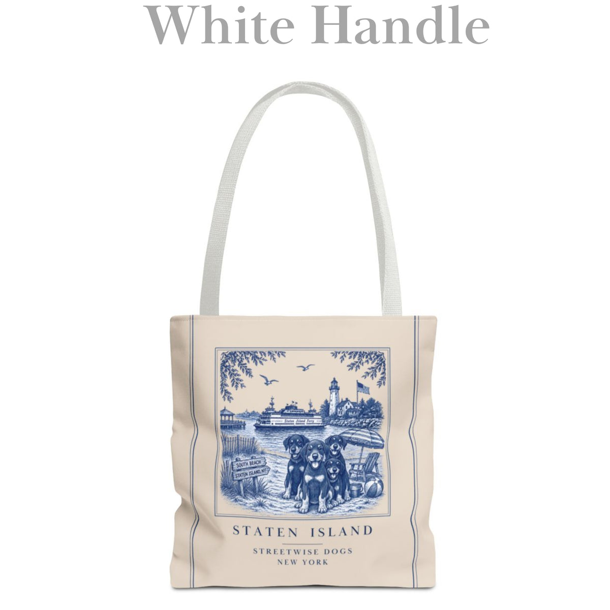 Staten Island New York Dachshund Puppies: Durable Tote Bag