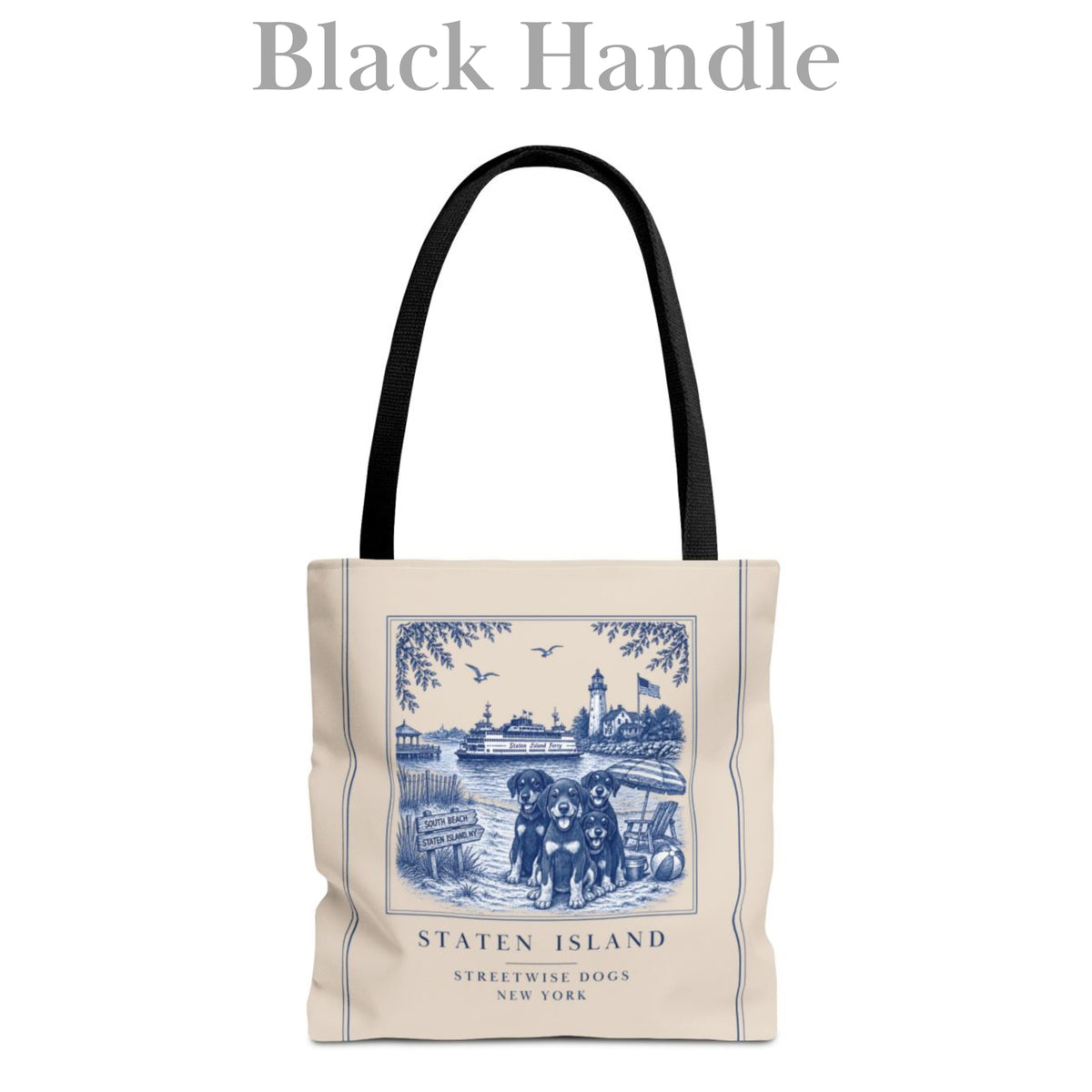 Staten Island New York Dachshund Puppies: Durable Tote Bag