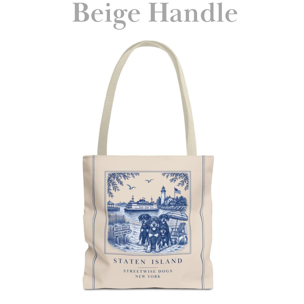 Staten Island New York Dachshund Puppies: Durable Tote Bag