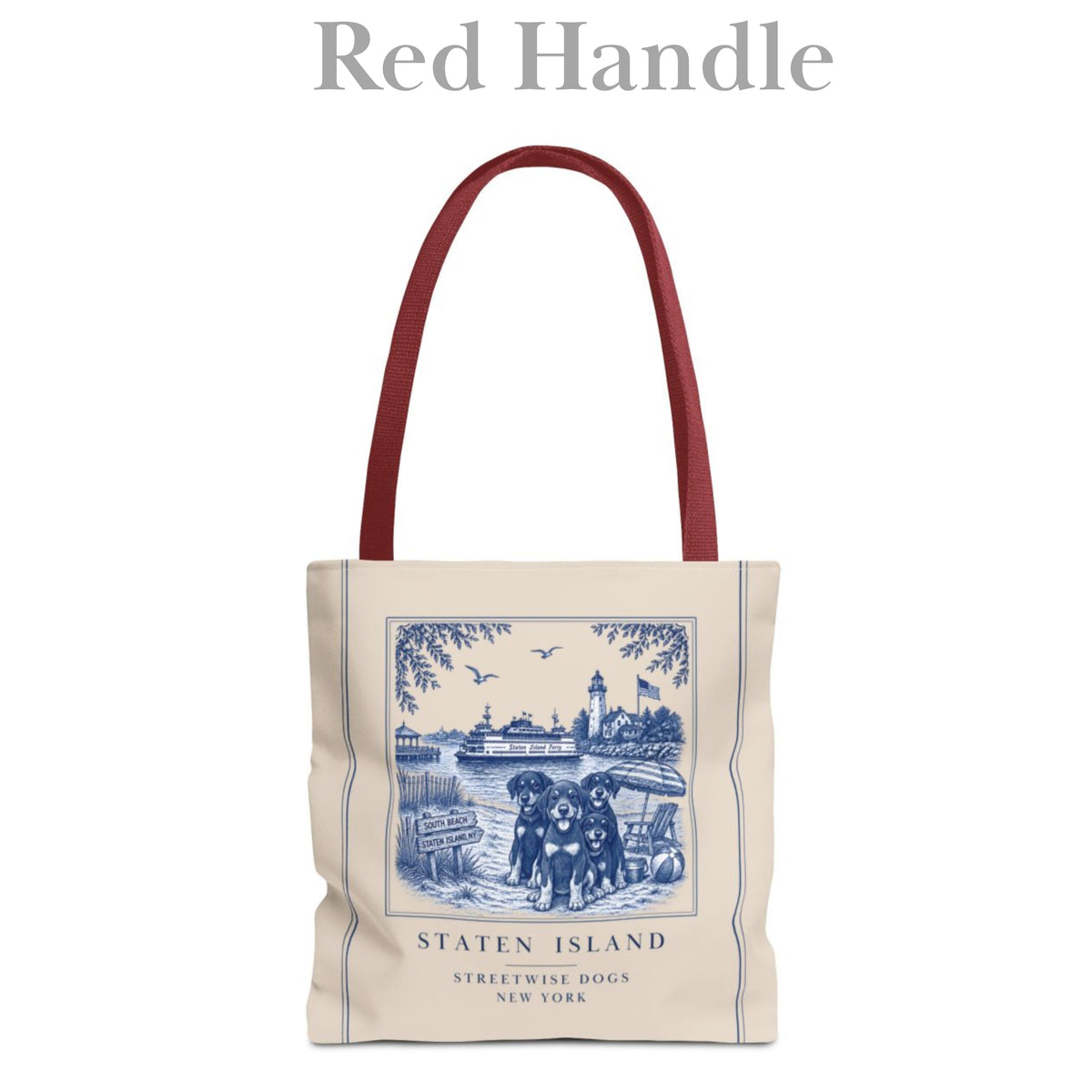 Staten Island New York Dachshund Puppies: Durable Tote Bag