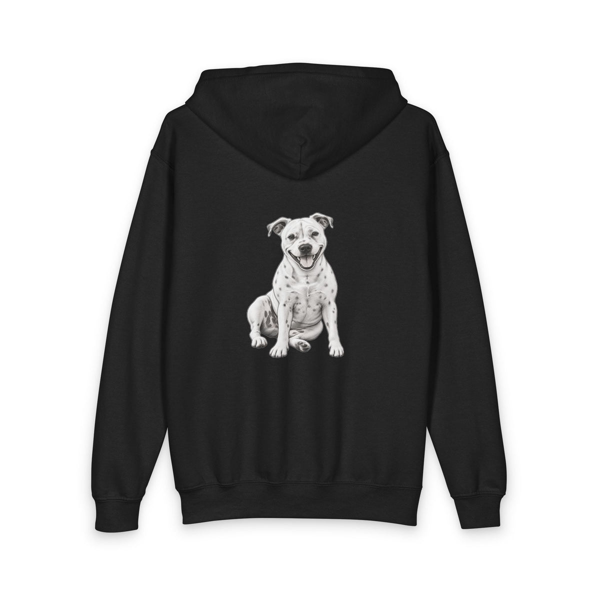 American Staffordshire Terrier, Youth Heavy Blend Zipped Unisex Hoodie