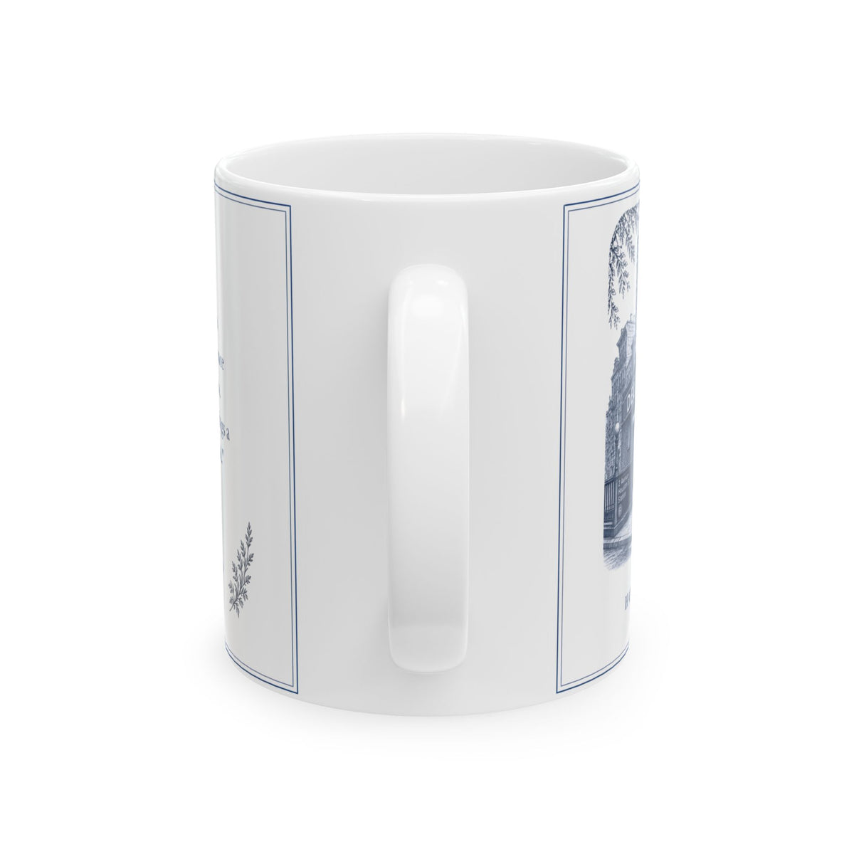 Houston Street New York, Collie: Whimsical Wisdom Mug