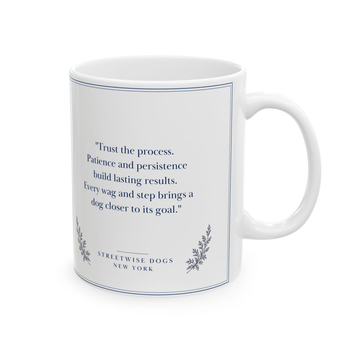 Houston Street New York, Collie: Whimsical Wisdom Mug
