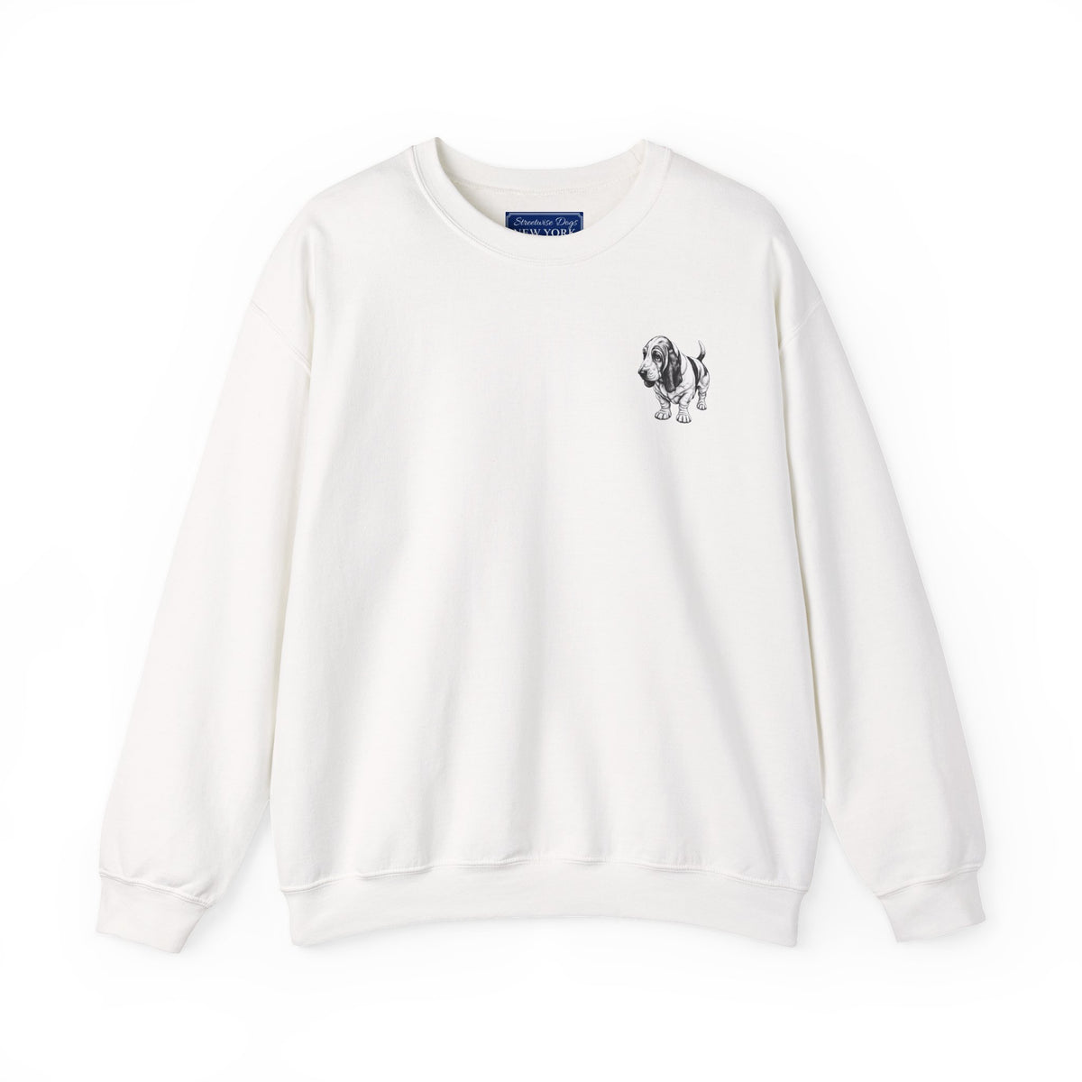 Basset Hound, Unisex Extra Comfortable Crewneck Sweatshirt