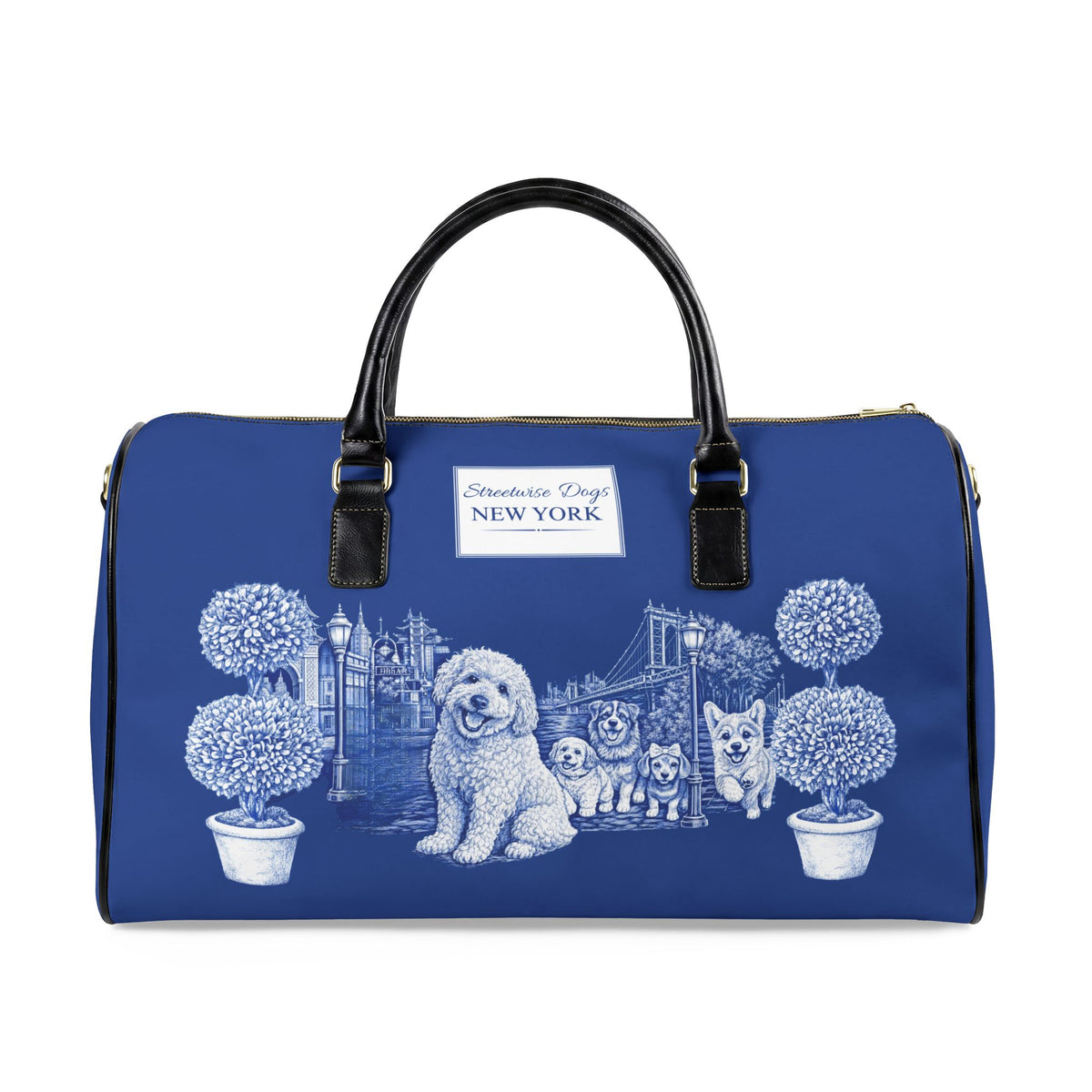 Dogs in New York Travel Bag