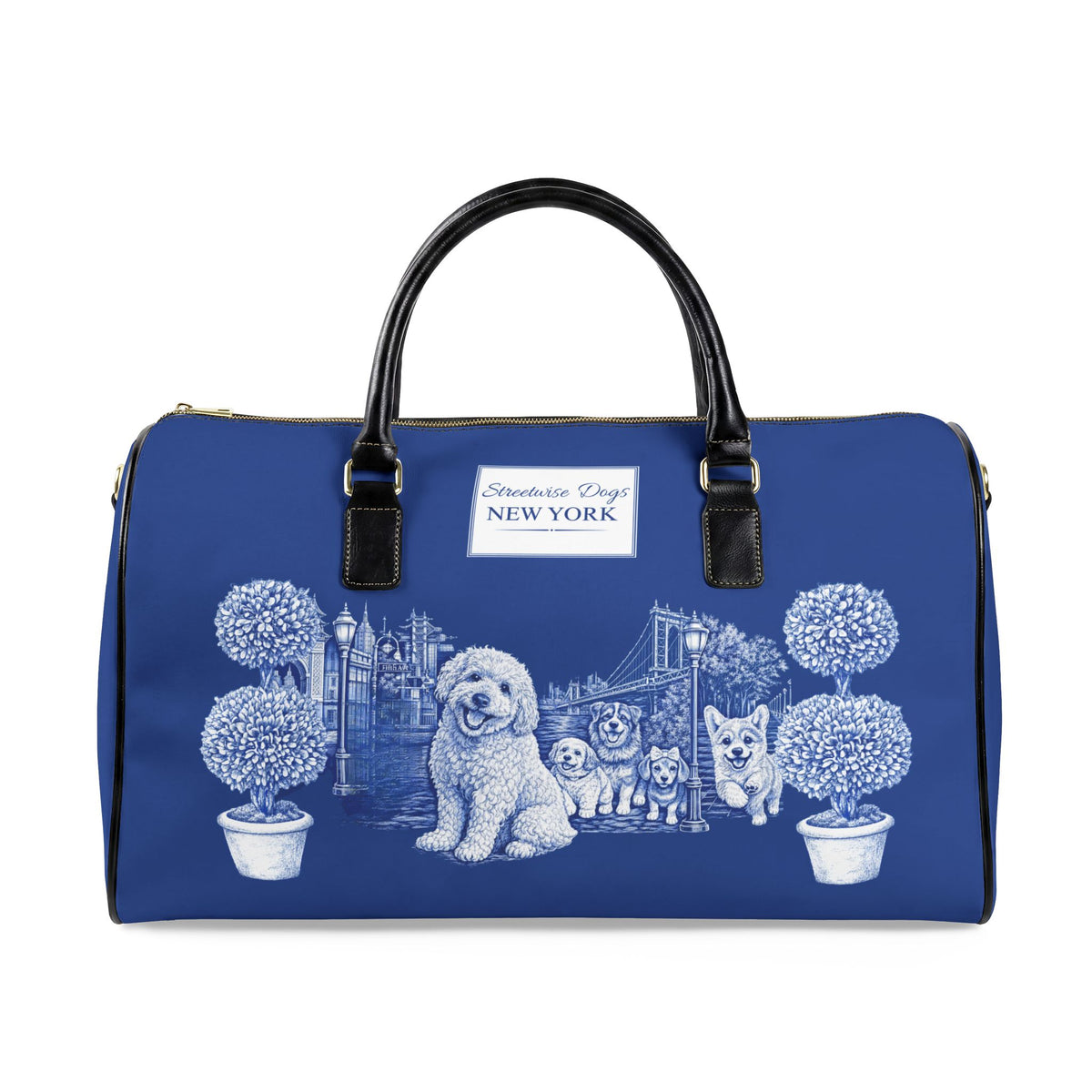 Dogs in New York Travel Bag