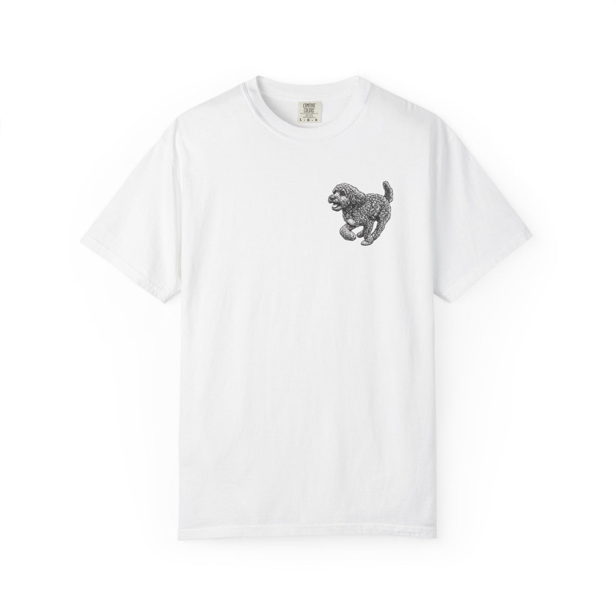 Cockapoo, Illustrated Unisex T-Shirt | Exceptional Comfort