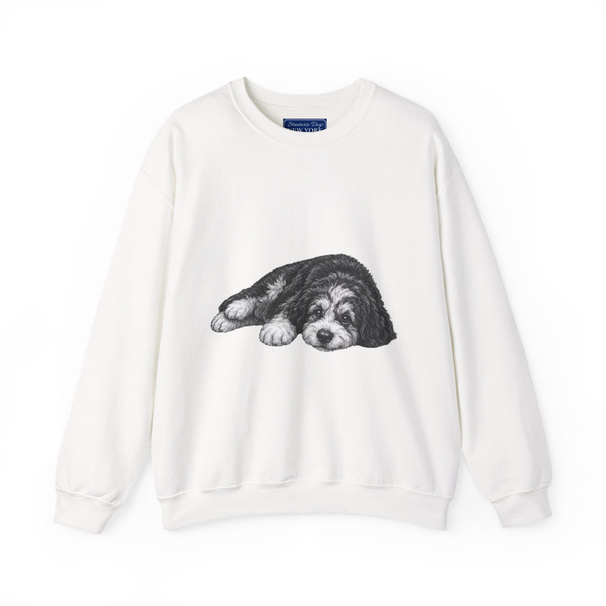 Bernedoodle, Unisex Extra Comfortable Crewneck Sweatshirt