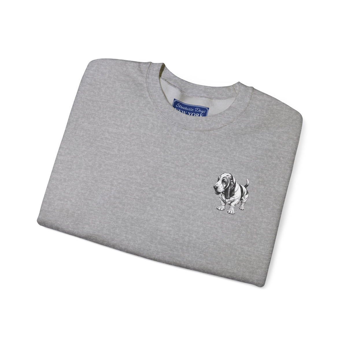 Basset Hound, Unisex Extra Comfortable Crewneck Sweatshirt