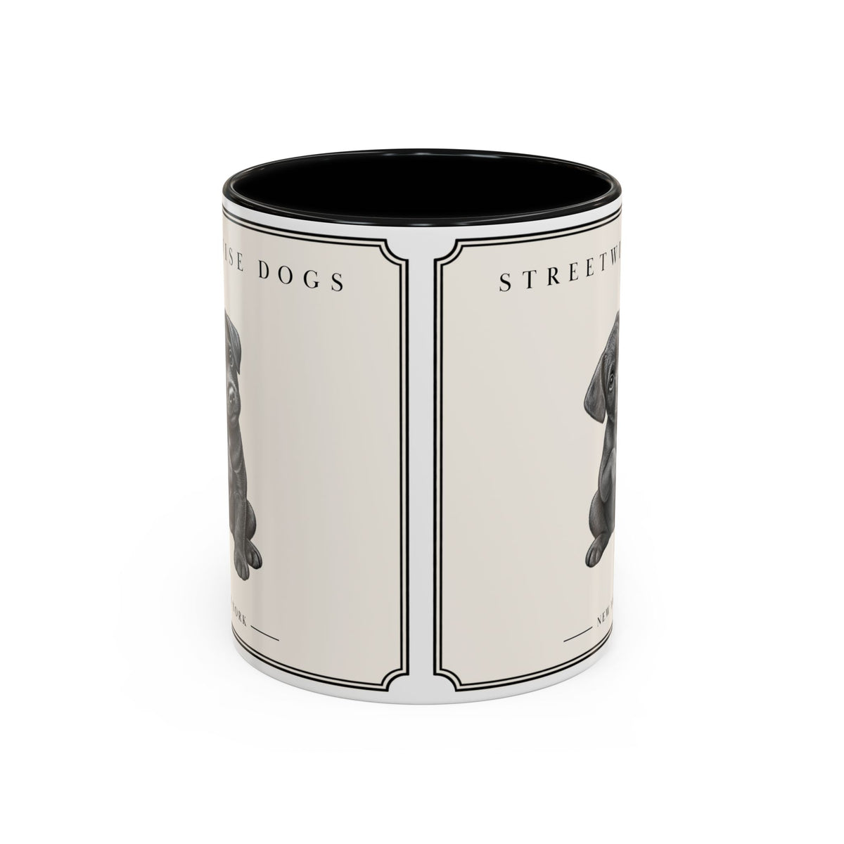 Patterdale Terrier Puppy: Classic Accent Mug