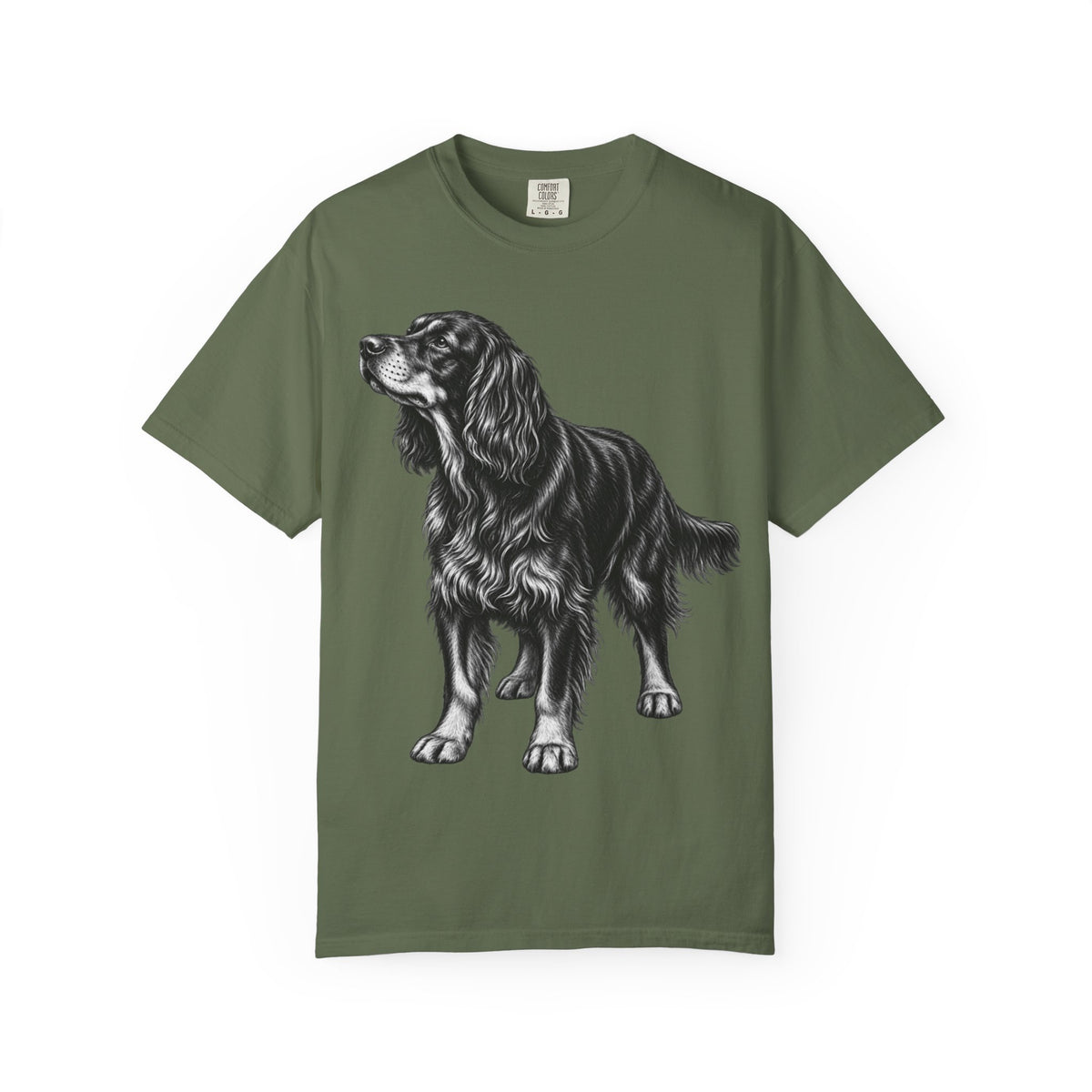 Gordon Setter, Illustrated Unisex T-Shirt | Exceptional Comfort