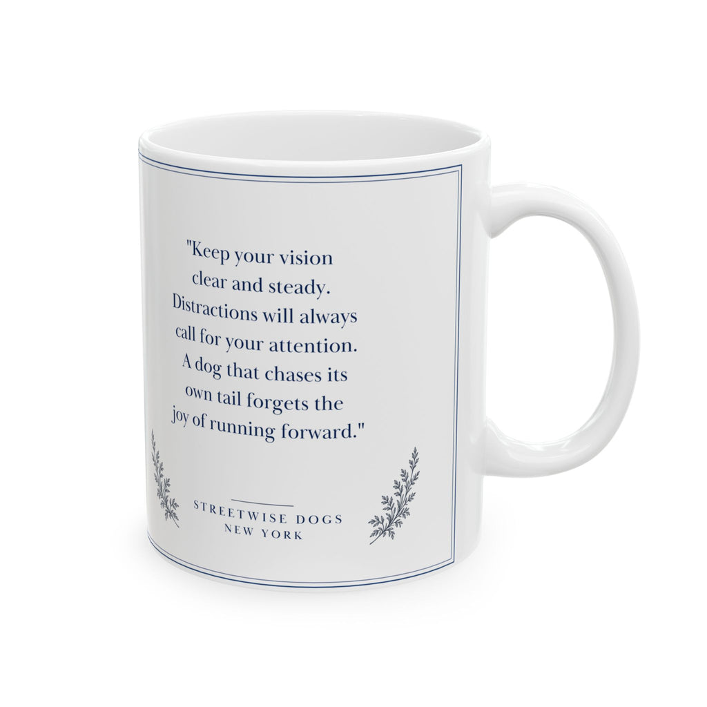 Tribeca New York, Portuguese Waterdog: Whimsical Wisdom Mug