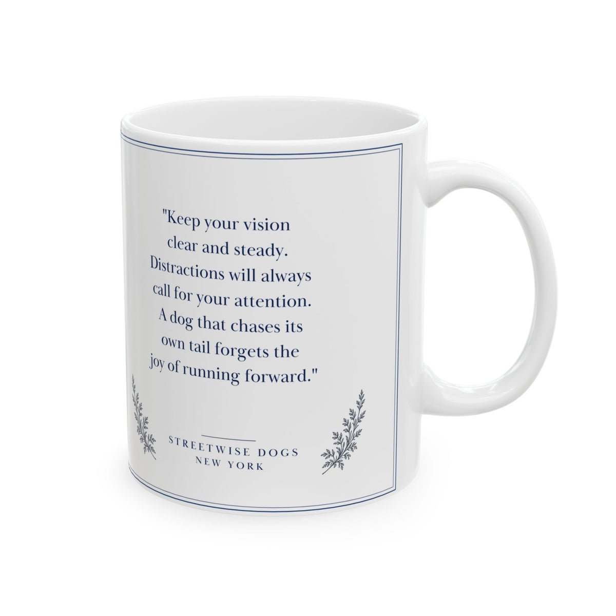 Tribeca New York, Portuguese Waterdog: Whimsical Wisdom Mug