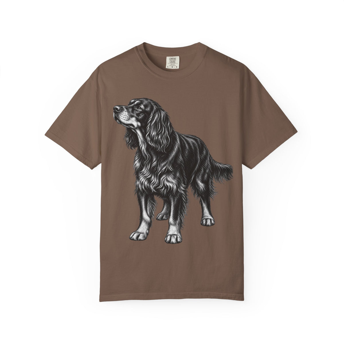 Gordon Setter, Illustrated Unisex T-Shirt | Exceptional Comfort