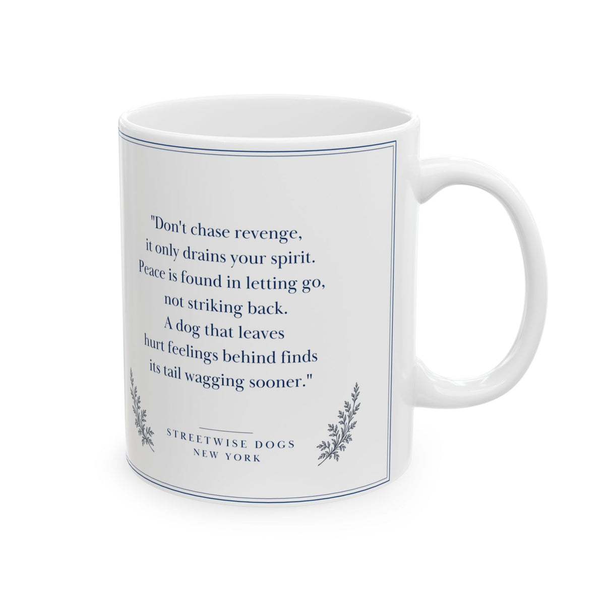 11th Avenue New York, Doberman: Whimsical Wisdom Mug