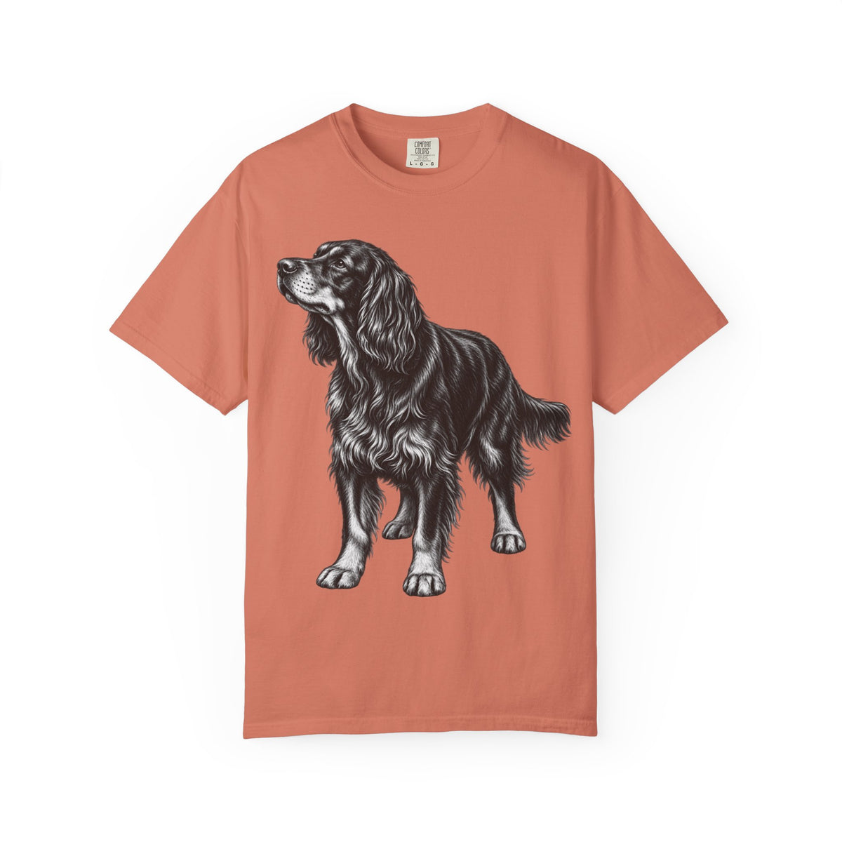 Gordon Setter, Illustrated Unisex T-Shirt | Exceptional Comfort