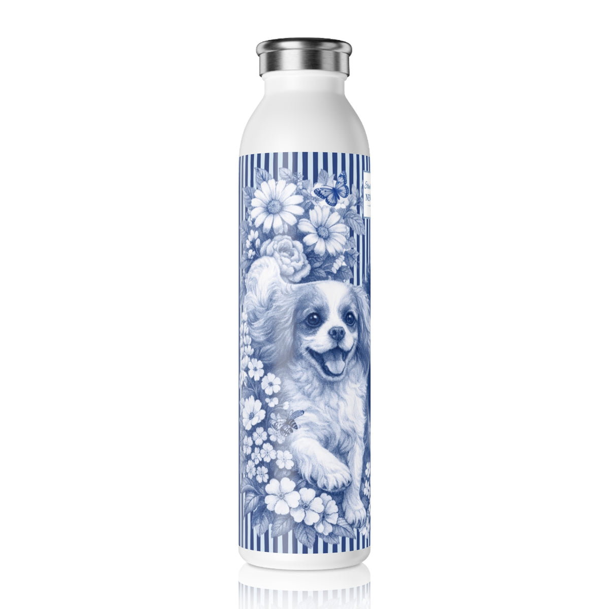 Cavalier King Charles Spaniel Slim insulated Water Bottle