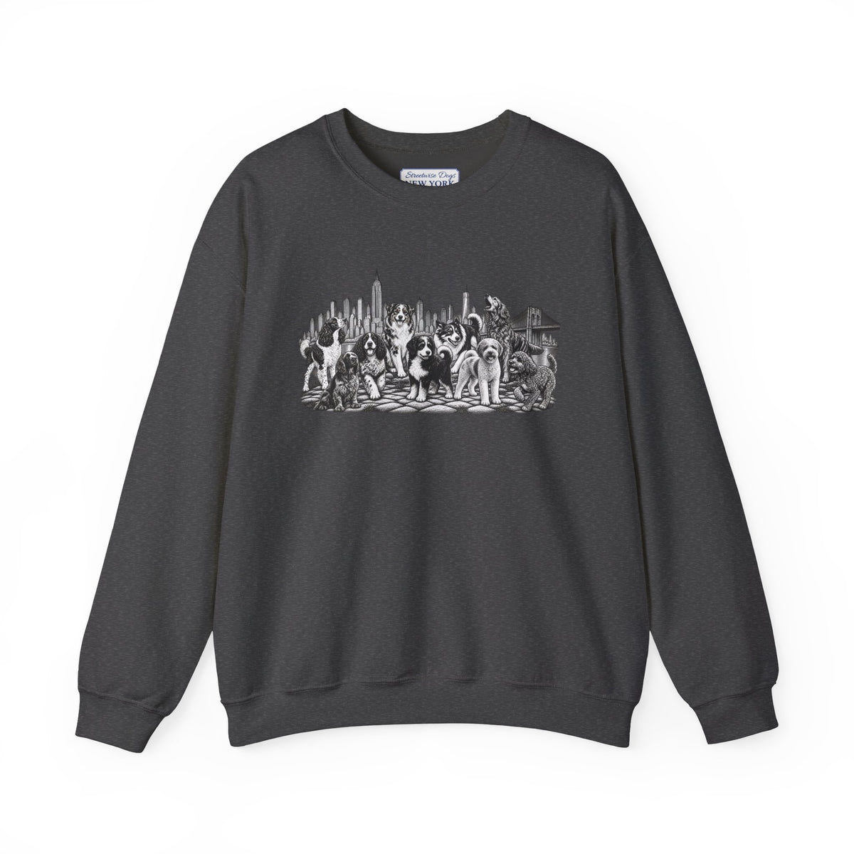 Dogs in New York: Unisex Extra Comfortable Sweatshirt