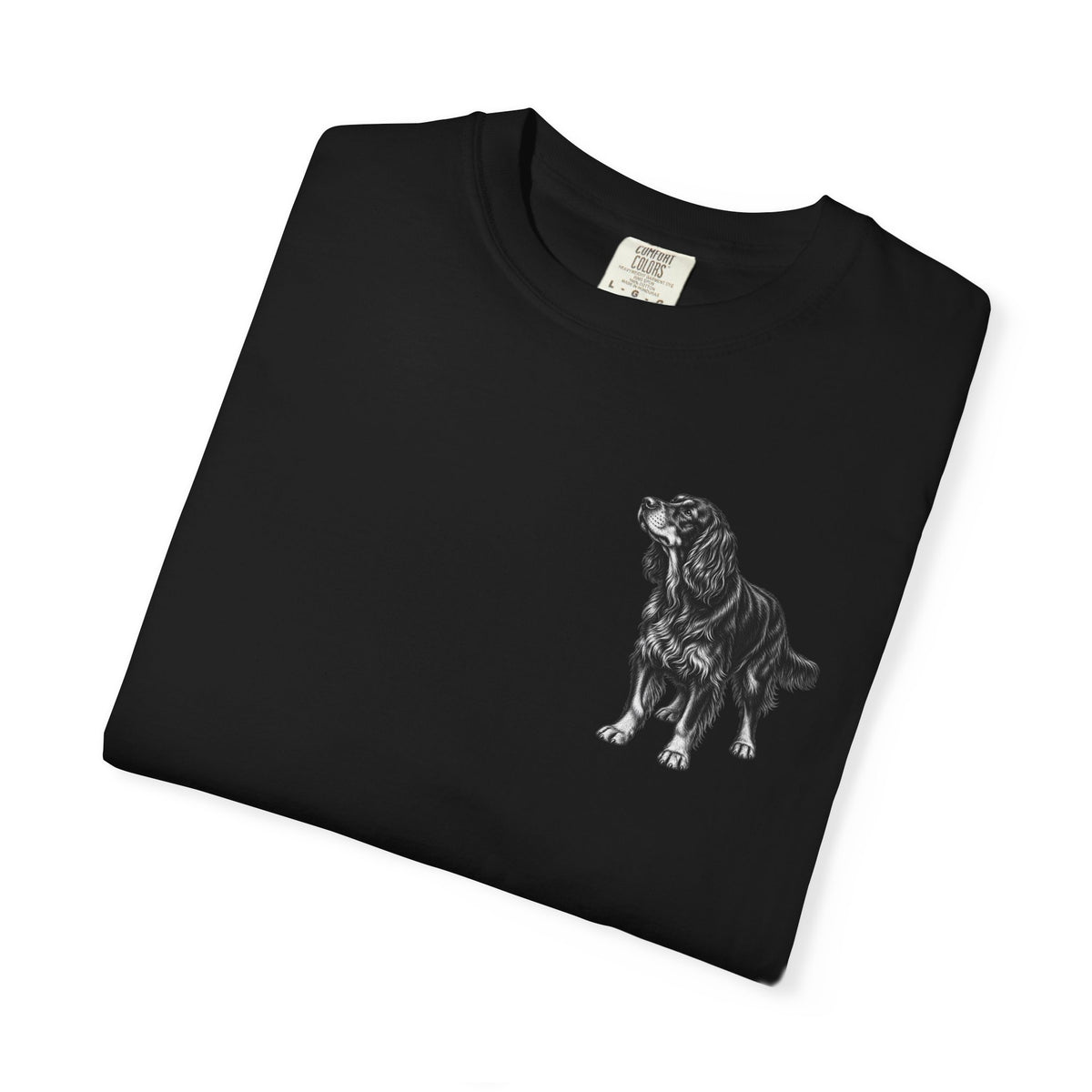Gordon Setter, Illustrated Unisex T-Shirt | Exceptional Comfort