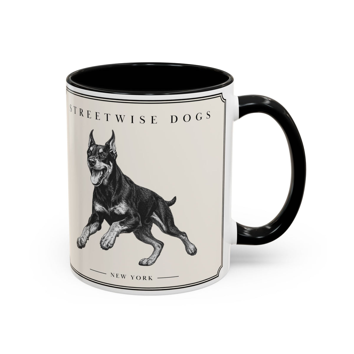 Doberman: Classic Accent Mug