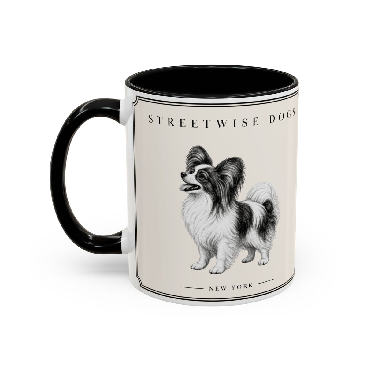 Papillon: Classic Accent Mug