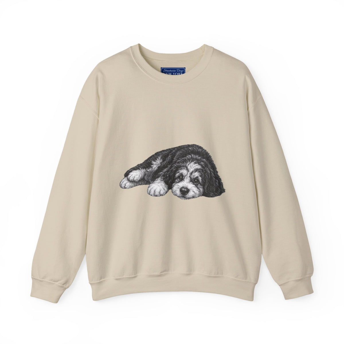 Bernedoodle, Unisex Extra Comfortable Crewneck Sweatshirt