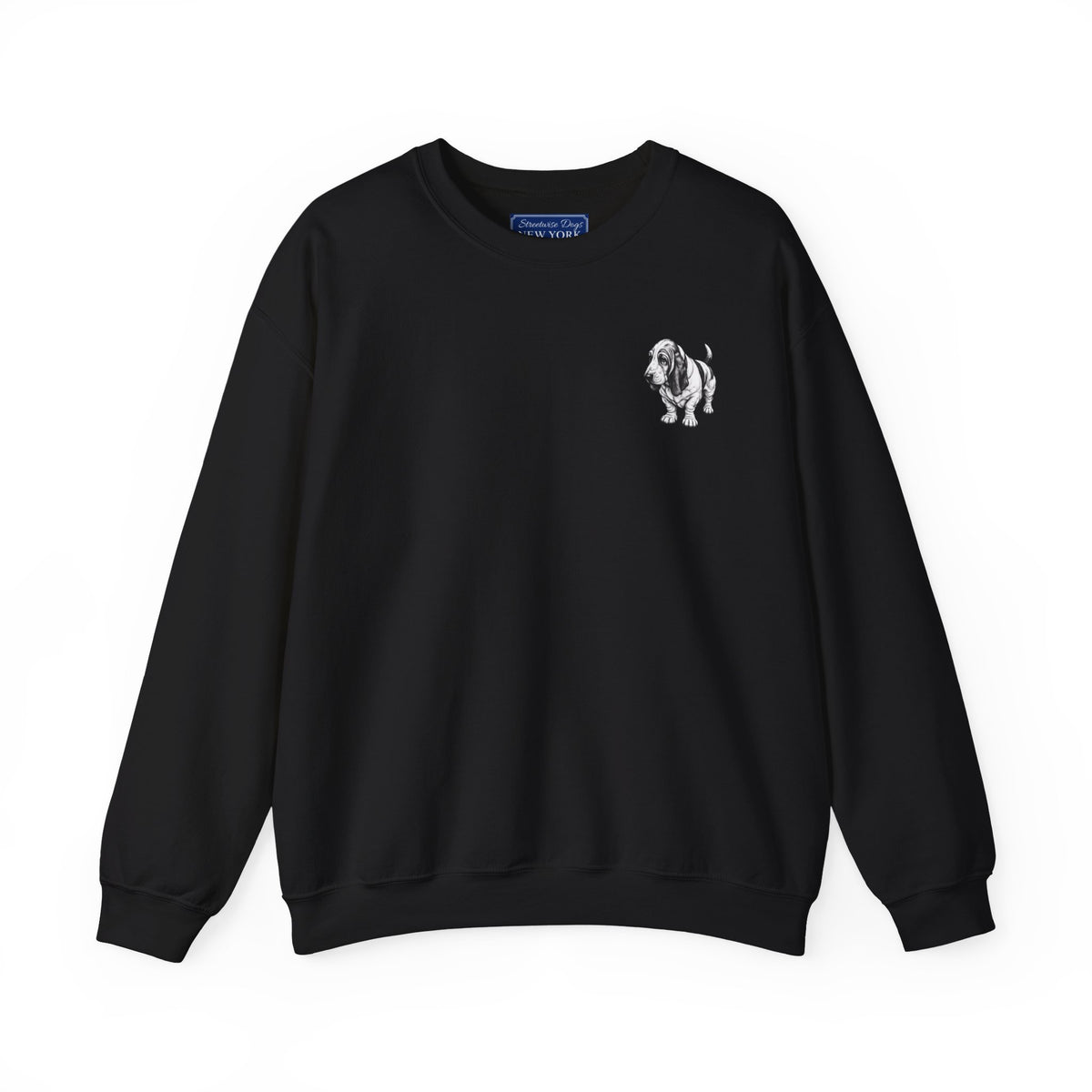 Basset Hound, Unisex Extra Comfortable Crewneck Sweatshirt