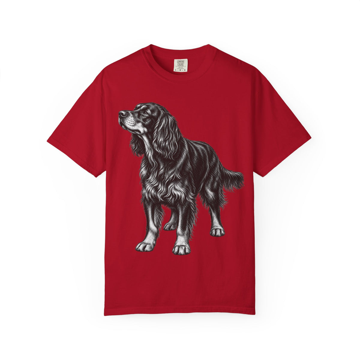 Gordon Setter, Illustrated Unisex T-Shirt | Exceptional Comfort