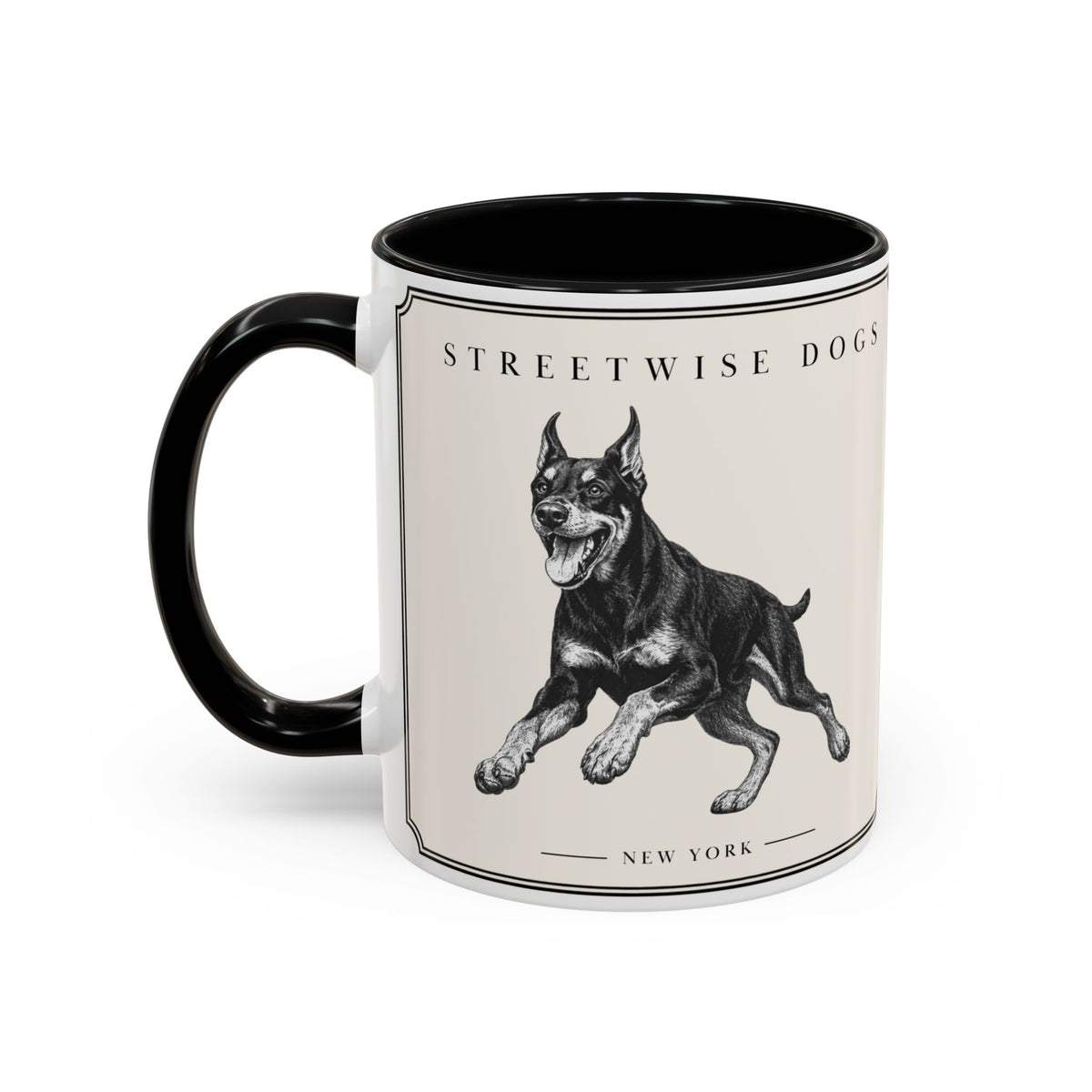 Doberman: Classic Accent Mug