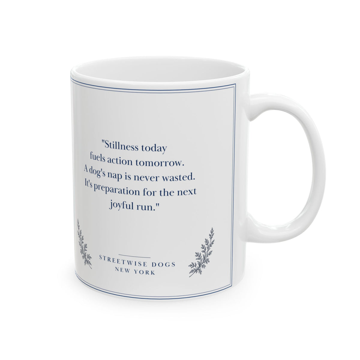 City Island New York, Great Pyrenees Puppies: Whimsical Wisdom Mug