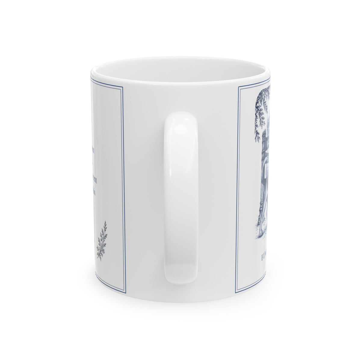 Financial District, Beagle: Whimsical Wisdom Mug
