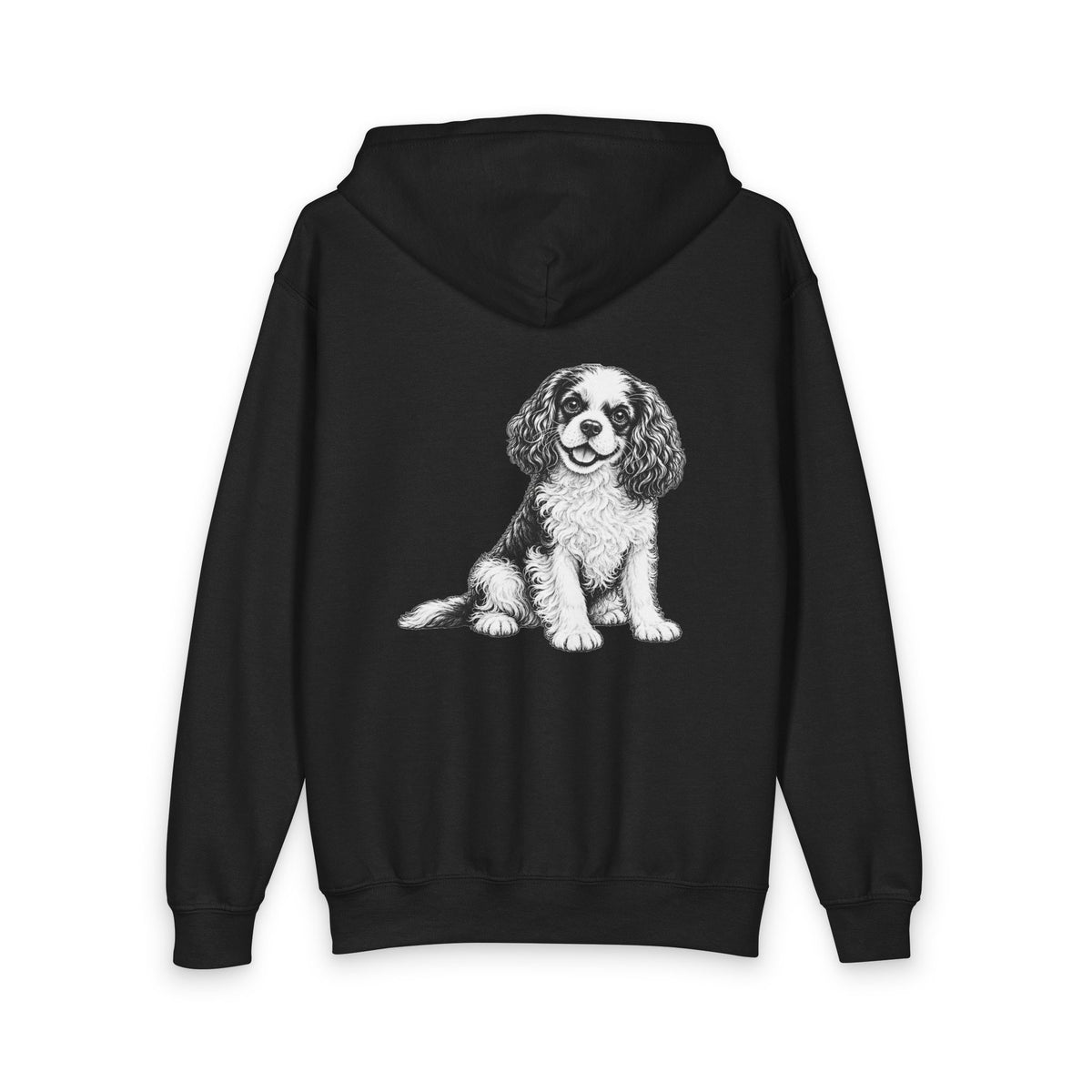 Cavalier King Charles Spaniel, Youth Heavy Blend Zipped Unisex Hoodie