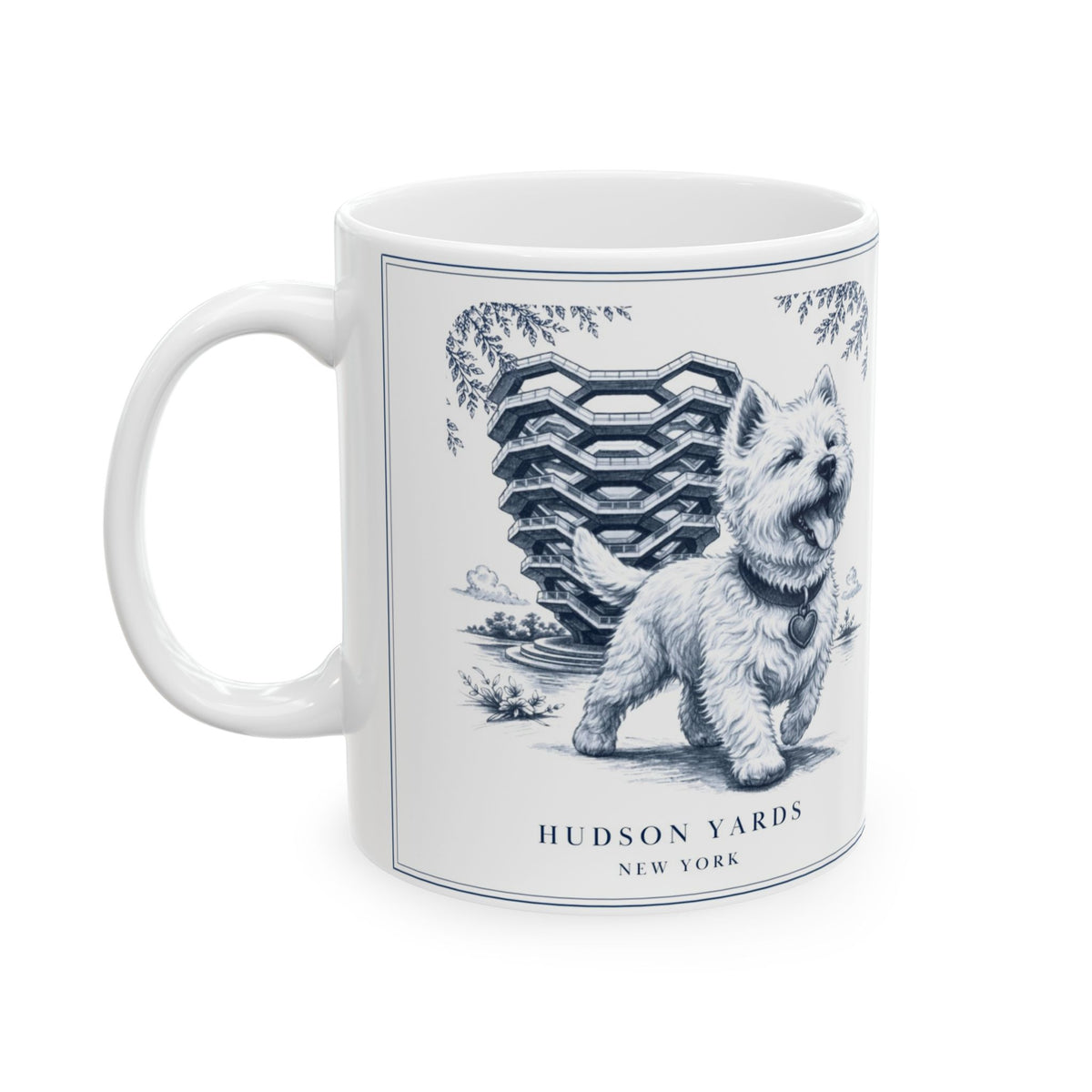Hudson Yards, West Highland Terrier: Whimsical Wisdom Mug