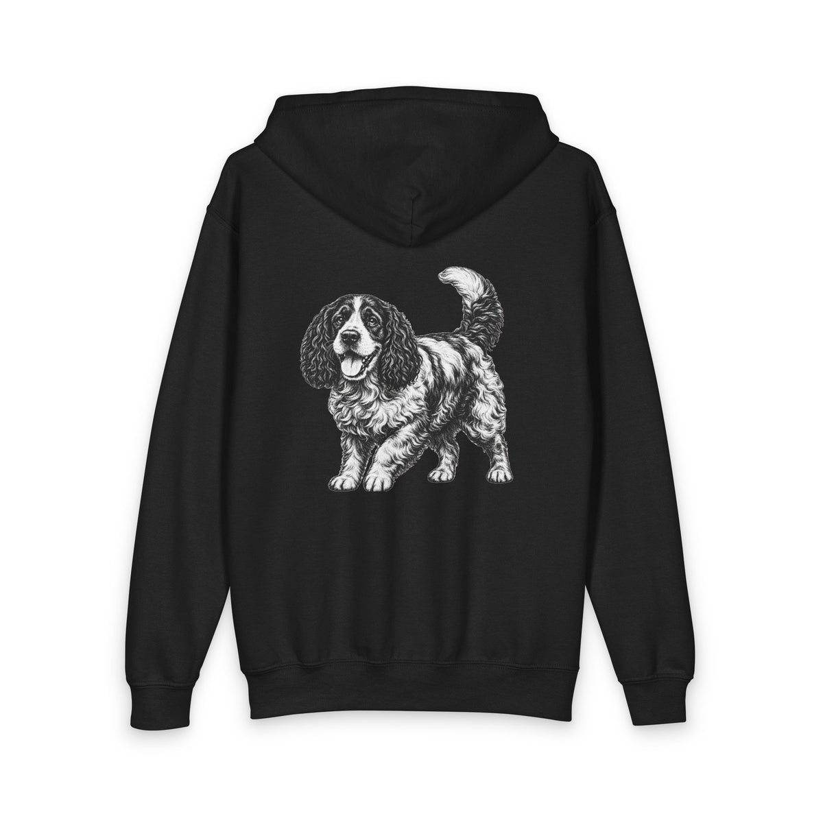 Cocker Spaniel, Youth Heavy Blend Zipped Unisex Hoodie