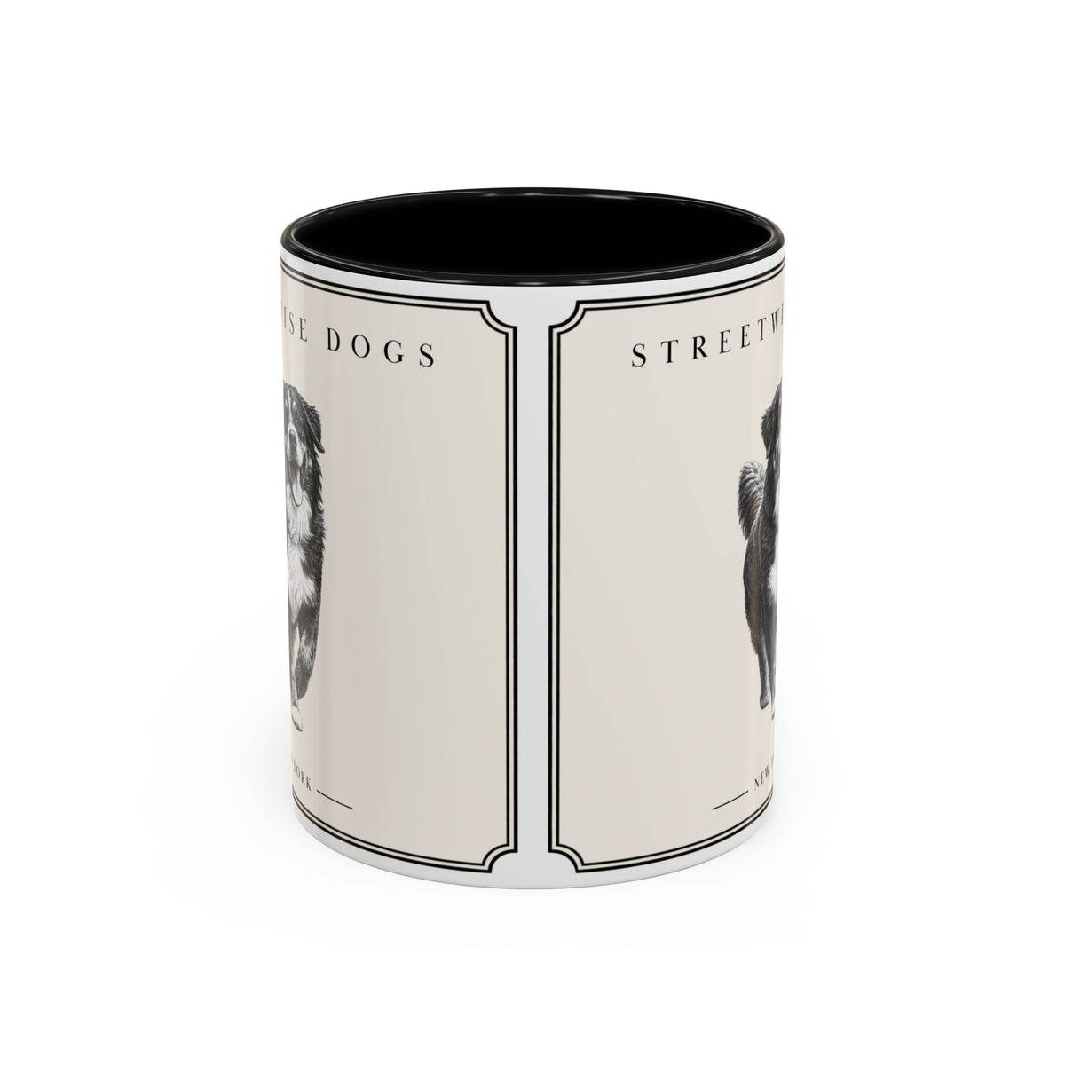 Bernese Mountain Dog: Classic Accent Mug