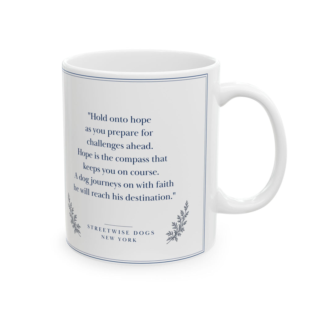 South Street Seaport New York, German Shorthaired Pointer: Whimsical Wisdom Mug