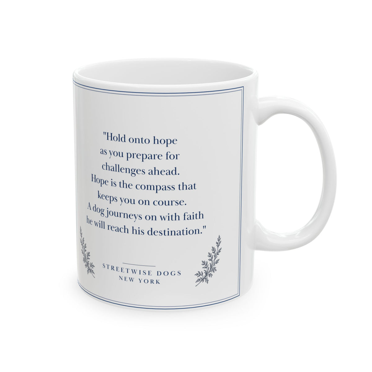 South Street Seaport New York, German Shorthaired Pointer: Whimsical Wisdom Mug